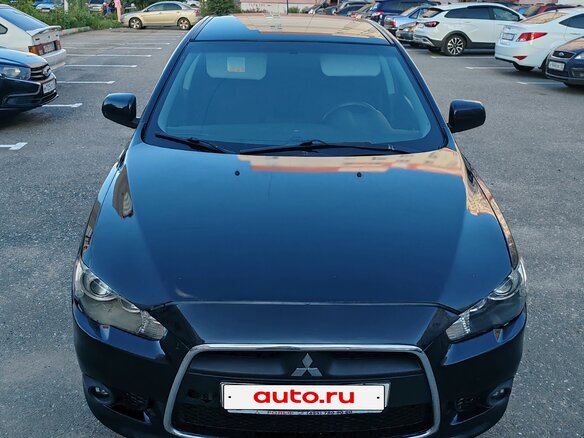 2010 Mitsubishi Lancer X, чёрный, 620000 рублей