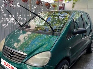 2000 Mercedes-Benz A-Класс 140 I (W168), зелёный, 290000 рублей, вид 1