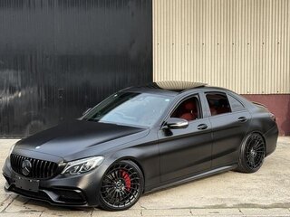 2017 Mercedes-Benz C-Класс 180 9G-TRONIC IV (W205), чёрный, 1440000 рублей, вид 1