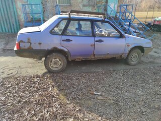 2000 Lada (ВАЗ) 21099, серебристый, 60000 рублей, вид 2