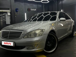 2006 Mercedes-Benz S-Класс 350 Long V (W221), серебристый, 920000 рублей, вид 2