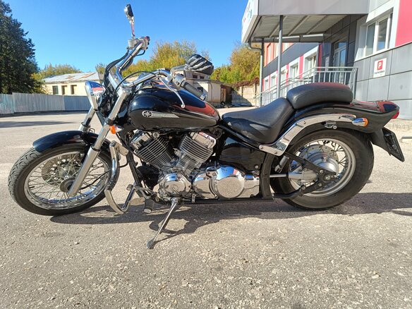 1999 Yamaha XVS400 Drag Star, чёрный, 330000 рублей - вид 17