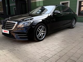 2019 Mercedes-Benz S-Класс 450 VI (W222, C217) Рестайлинг, чёрный, 5400000 рублей, вид 2