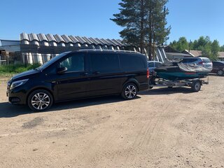 2017 Mercedes-Benz V-Класс Long 250 d длинный III (W447), чёрный, 5950000 рублей, вид 2