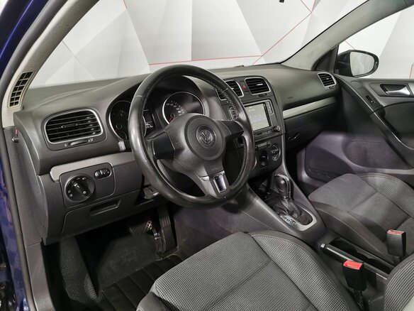 2012 Volkswagen Golf VI, синий - вид 17