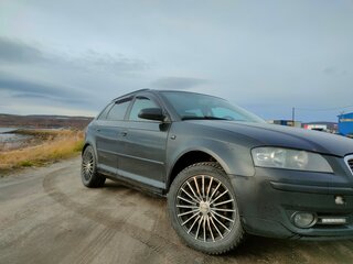 2005 Audi A3 II (8P) Рестайлинг 1, чёрный, 550000 рублей, вид 1