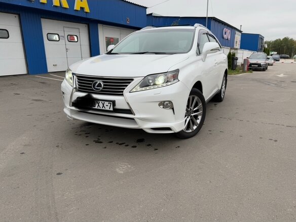 2013 Lexus RX 270 III Рестайлинг, белый - вид 3