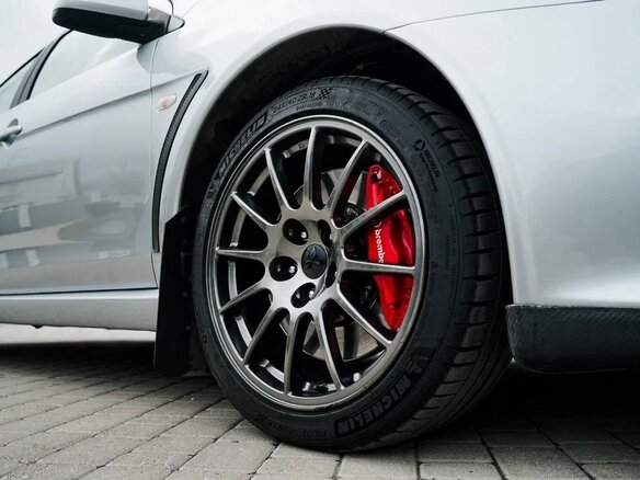 2008 Mitsubishi Lancer Evolution X, серый, 3200000 рублей - вид 3