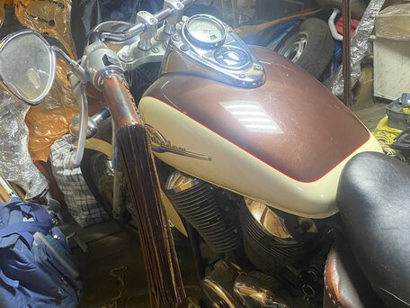 1996 Honda Shadow 750, коричневый, 520000 рублей, вид 3