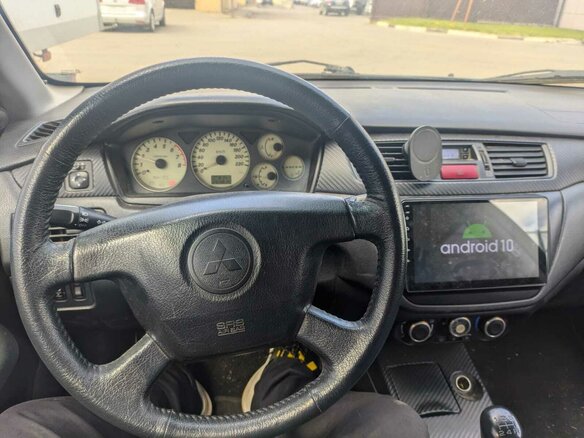 2005 Mitsubishi Lancer IX, синий, 210000 рублей - вид 10