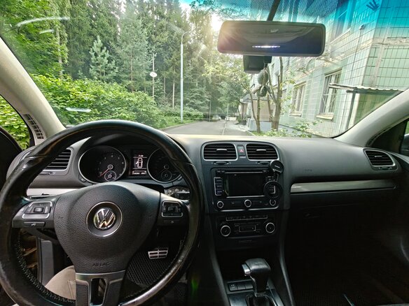 2010 Volkswagen Golf VI, синий, 650000 рублей - вид 7