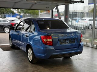 2021 Lada (ВАЗ) Granta I Рестайлинг, синий, 585000 рублей, вид 4