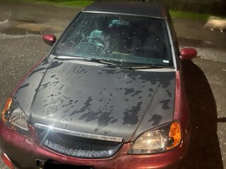 2003 Honda Civic VII, красный, 390000 рублей, вид 1