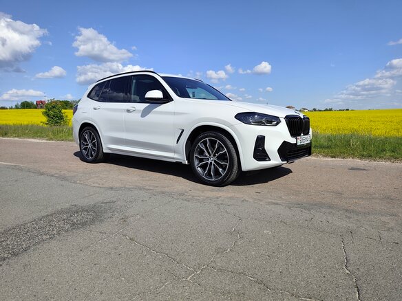 2022 BMW X3 30i xDrive III (G01) Рестайлинг, белый, 3550000 рублей - вид 6