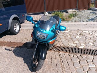1993 Kawasaki ZZR 600, чёрный, 300000 рублей, вид 4