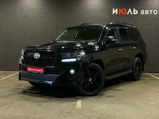 2013 Toyota Land Cruiser 200 Series Рестайлинг 1, чёрный, 3820000 рублей, вид 1