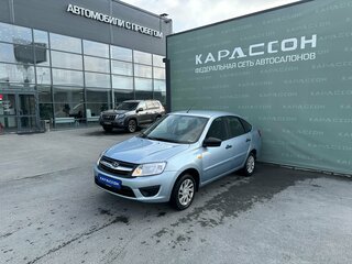 2016 Lada (ВАЗ) Granta I, голубой, 490000 рублей, вид 1