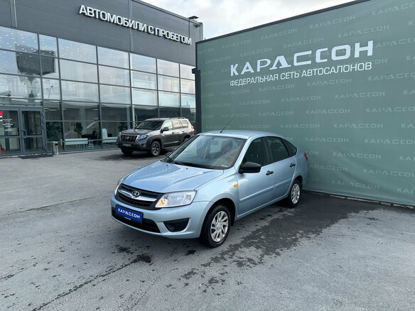 2016 Lada (ВАЗ) Granta I, голубой, 490000 рублей