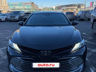 2018 Toyota Camry VIII (XV70), чёрный, 2850000 рублей, вид 2