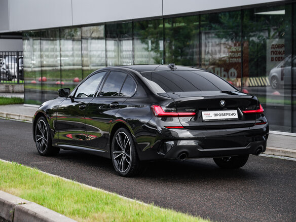 2021 BMW 3 серии 320i xDrive VII (G2x), чёрный, 3899000 рублей - вид 7