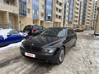 2002 BMW 7 серии 735i IV (E65/E66), чёрный, 550000 рублей, вид 1