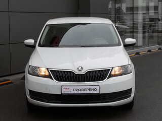 2019 Skoda Rapid I Рестайлинг, белый, 1398000 рублей, вид 2