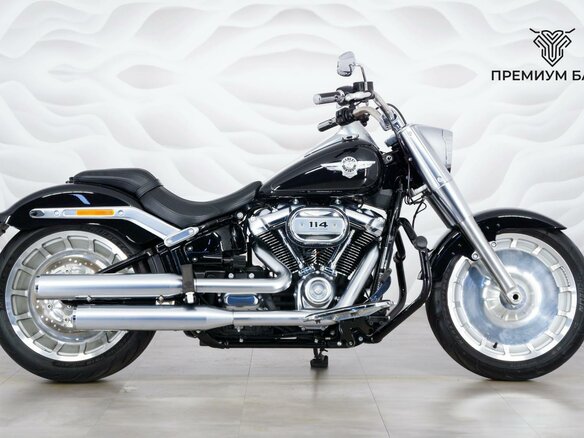 2017 Harley-Davidson Fat Boy, чёрный, 1847000 рублей