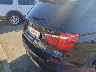 2011 BMW X3 20d xDrive II (F25), чёрный, 1500000 рублей, вид 3