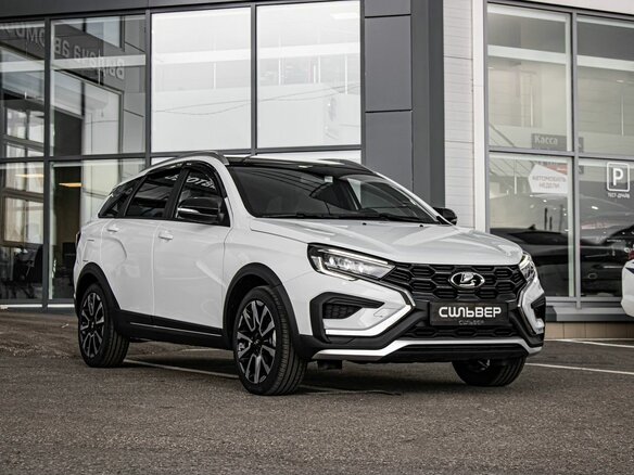 2026 Lada (ВАЗ) Vesta SW Cross I Рестайлинг (NG), белый - вид 5