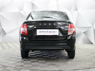 2020 Lada (ВАЗ) Granta I Рестайлинг, чёрный, 512000 рублей, вид 4