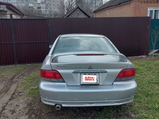 2001 Mitsubishi Galant VIII Рестайлинг, жёлтый, 350000 рублей, вид 4