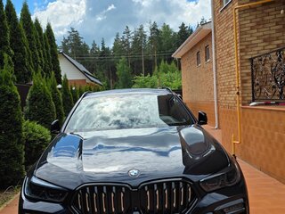 2021 BMW X6 40i III (G06), синий, 8500000 рублей, вид 2