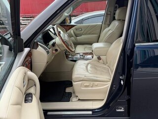 2015 Infiniti QX80 I Рестайлинг, синий, 2540000 рублей, вид 4