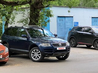 2005 Volkswagen Touareg I, синий, 700000 рублей, вид 1
