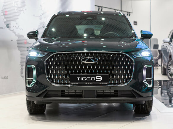 2025 Chery Tiggo 9 I, зелёный - вид 1