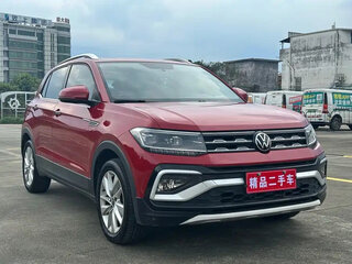2021 Volkswagen T-Cross I (China Market), красный, 1390000 рублей, вид 3