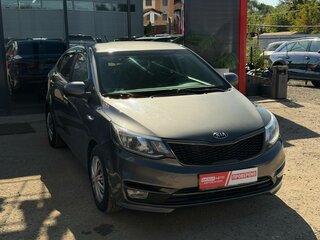 2016 Kia Rio III Рестайлинг, серый, 1050000 рублей, вид 3