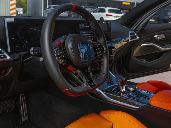 2026 BMW M3 Competition Package VI (G80) Рестайлинг, чёрный, 17300000 рублей - вид 3