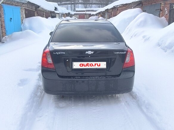 2008 Chevrolet Lacetti I, чёрный, 430000 рублей - вид 10