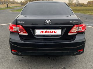 2010 Toyota Corolla X (E140, E150) Рестайлинг, чёрный, 710000 рублей, вид 5