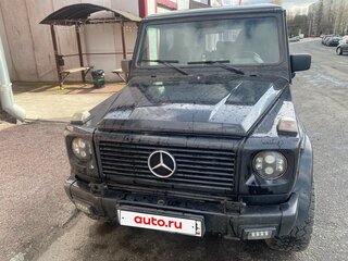 1991 Mercedes-Benz G-Класс 300 II (W463), чёрный, 900000 рублей, вид 1