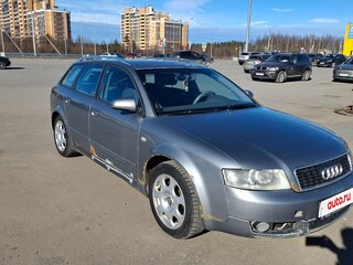 2004 Audi A4 II (B6), серебристый, 350000 рублей, вид 3