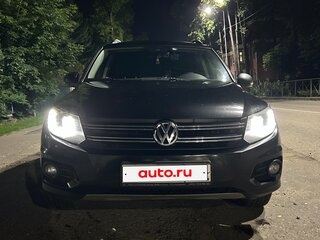 2014 Volkswagen Tiguan I Рестайлинг, чёрный, 1400000 рублей, вид 3