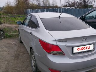 2011 Hyundai Solaris I, серебристый, 438000 рублей, вид 4