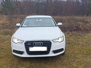 2014 Audi A6 IV (C7), белый, 1750000 рублей, вид 2