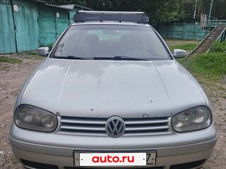2002 Volkswagen Golf IV, серебристый, 390000 рублей, вид 3