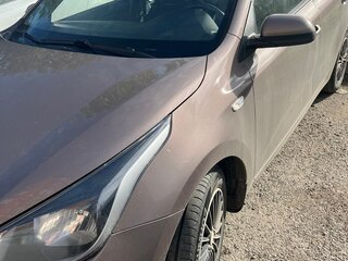 2017 Kia Rio IV, коричневый, 1000000 рублей, вид 4