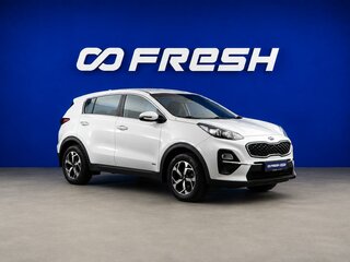 2019 Kia Sportage IV Рестайлинг, белый, 2250000 рублей, вид 1