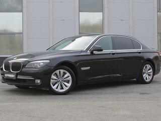 2011 BMW 7 серии 750i xDrive V (F01/F02/F04), чёрный, 1640000 рублей, вид 1