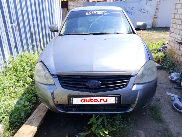 2008 Lada (ВАЗ) Priora I, серый, 170000 рублей